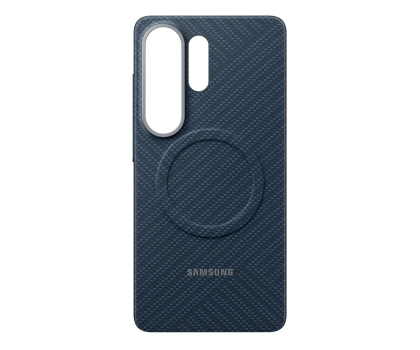 Etui do telefonów SAMSUNG Etui Carbon Magnet do Galaxy S26 Ultra granatowe